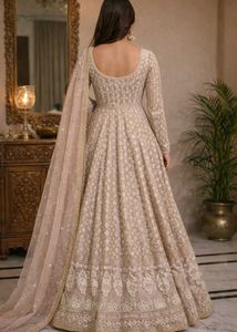 Exquisite Embellished Anarkali with dupatta