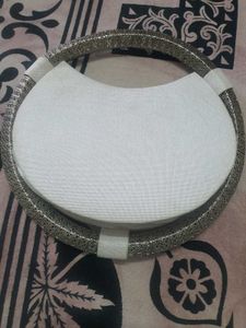 Embellished Floral Clutch Bag