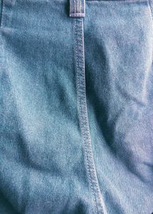 Women's Blue heavy Denim Cargo Pants