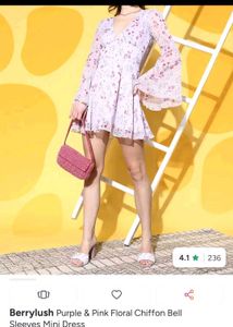 Chic Floral Print Dress