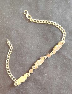 Archies Gold Plated Multicolour AD Bracelet