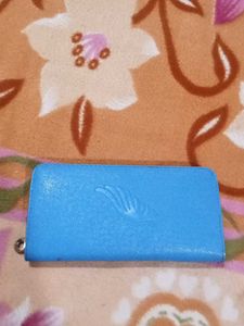 Stylish Blue Wallet