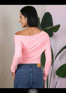 stylish pink top