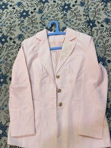 Baby pink cute blazer
