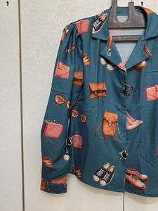 Stylish Printed Collared Shirt