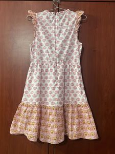 White And Pink Frock