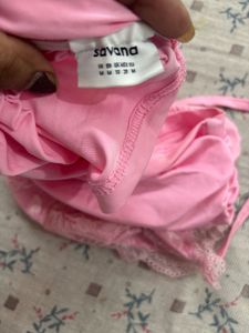 Pink Lace Cami Top