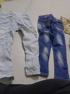 Light Wash Denim Jeans
