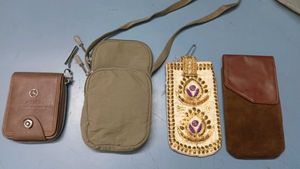 Set of 4 Small Pouches/Bags