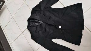 Classic Black Blazer Suit