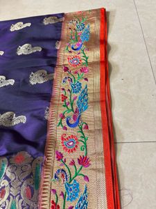 Beautiful Paithani Silk Saree