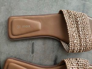 Stylish Woven Strap Flat Sandals