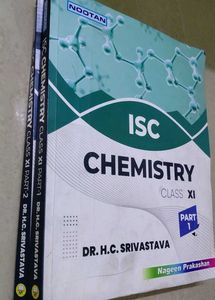 ISC Chemistry Class XI Books