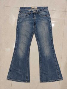 🔥Vintage bootcut flared jeans y2k blue RARE🔥