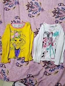 Girls tops (2 pc combo)