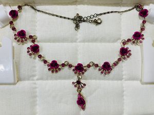 Simple Elegant Pink Necklace