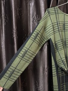 indo western up down pattern dress
