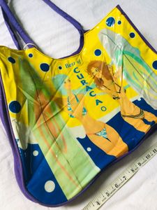 Curacao Graphic Tote Bag