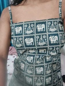 backless short kurti