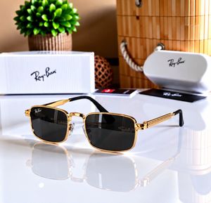 Ray-Ban Gold Frame Sunglasses