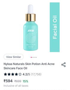 NYKAA Skin Potion Anti- Acne Oil