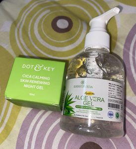 Dot & Key Night Gel & Aloe Vera combo