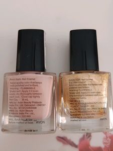 Avon Mark Gel Shine Combo 2 Big Nail Paints