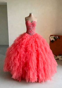 ✨👗 Coral Pink Princess Ball Gown 👑