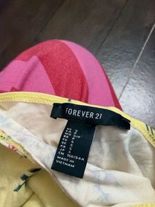 Yellow Floral Tank Top