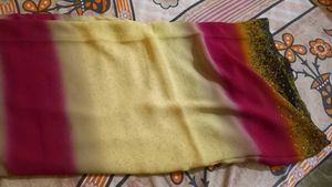 Vibrant Floral Print Saree