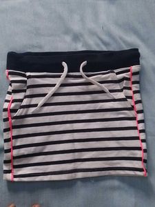 Striped Casual Skirt