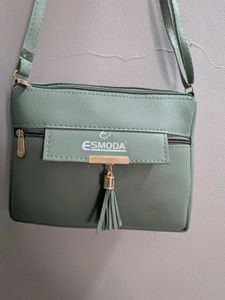 Stylish Green Crossbody Bag