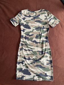 H&amp;M Camouflage Print Dress