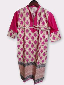 Pink Printed Tunic