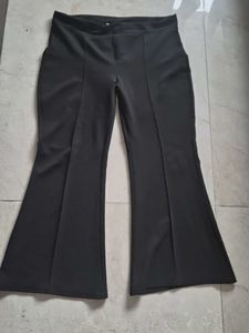 Stylish Black Flared Pants