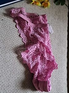 Delicate Lace Thong Panties pack of 2