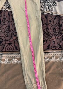 Casual Beige Pants