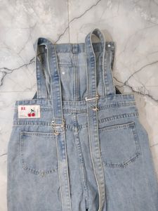 Pocket Pinafore Dungree Jeans