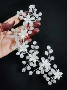 😍 Crystal Flower Hair Vine🎀