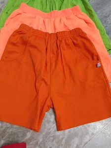 unisex Bundle of 4 Colorful Shorts