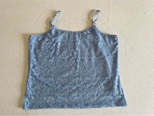 Blue Lace Cami Top