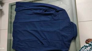 Men's Navy Blue Casual Shirt