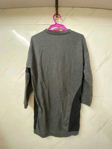 Black Long Tshirt Dress