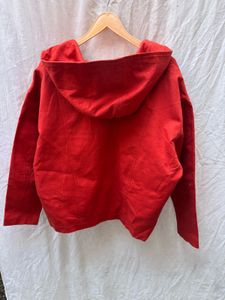 Red Hooded Jacket