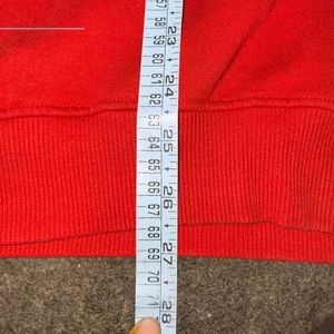 Red Graphic Sweatshirt