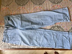 Light Wash Wide Leg Jeans