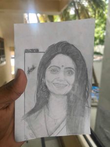 Custom Pencil Sketch Portrait