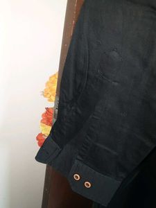 Black kurta and pants set 42 size