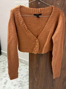 Forever 21 Cropped Cardigan