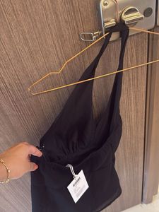 Chic Black Halter Top